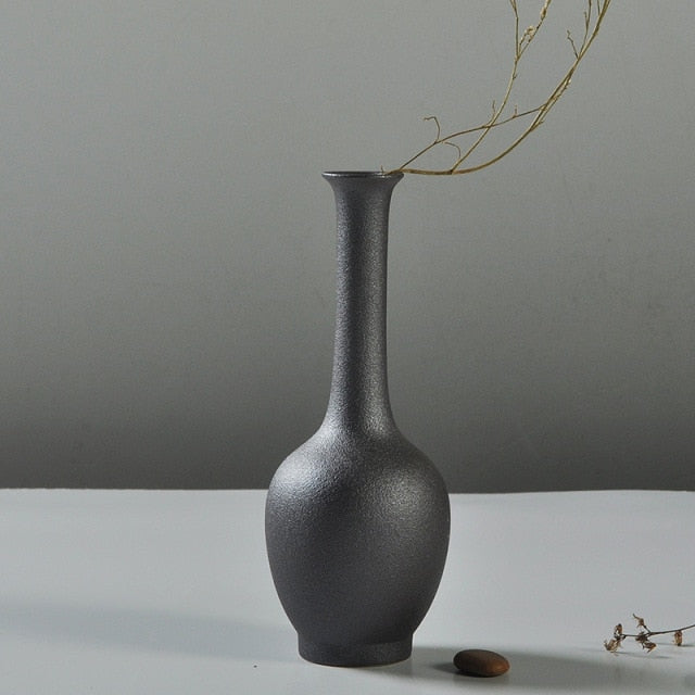 Black Glaze Vase