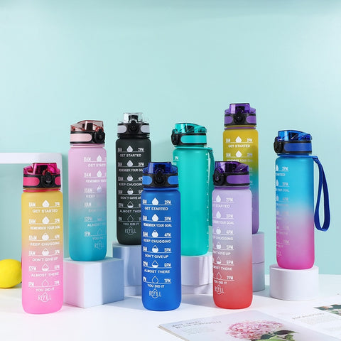 Portable Reusable Plastic Bottles