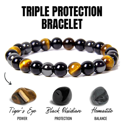 Triple Elemental Protection Bracelets
